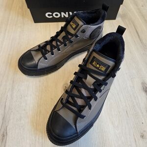 Converse CTAS Malden Street Boot Mid Classic Taupe/Black A14619C Men's Size 11